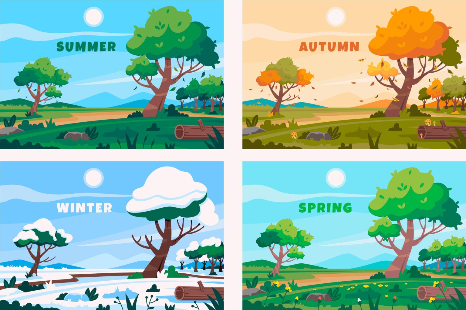 Different Seasons in India 2024 -Winter, Spring, Summer, Monsoon